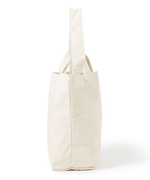 MACKINTOSH PHILOSOPHY（ﾏｯｷﾝﾄｯｼｭ ﾌｨﾛｿﾌｨｰ）の「バッキンガムベア トートバッグ（トートバッグ・レディース・ホワイト/ネイビー・FREE）」の3枚目の写真