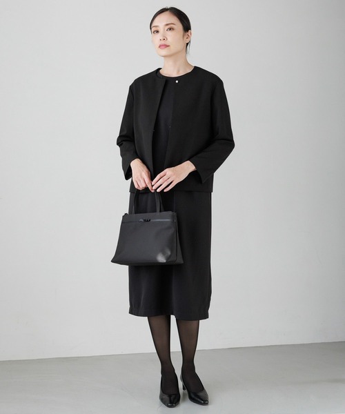Elura(エルーラ)の「セレモニー&お悔やみナローワンピース(ワンピース・レディース・ブラック・LARGE/MEDIUM/X-LARGE/SMALL)」の19枚目の写真