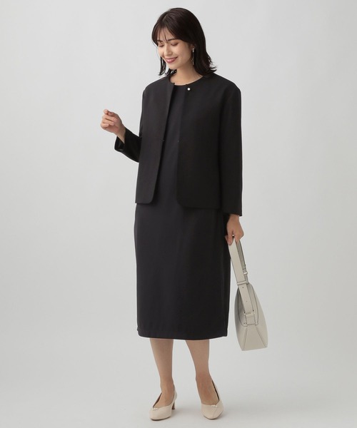 Elura（エルーラ）の「セレモニー&お悔やみナローワンピース