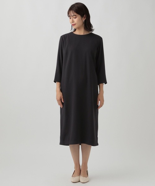 Elura(エルーラ)の「セレモニー&お悔やみナローワンピース(ワンピース・レディース・ブラック・LARGE/MEDIUM/X-LARGE/SMALL)」の5枚目の写真