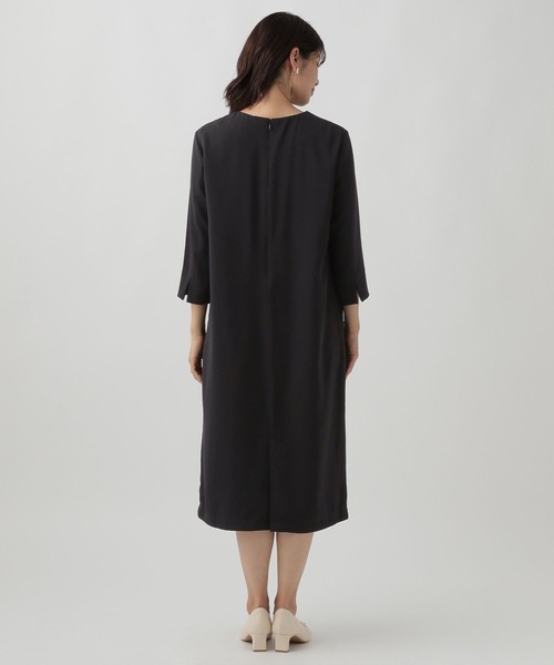 Elura(エルーラ)の「セレモニー&お悔やみナローワンピース(ワンピース・レディース・ブラック・LARGE/MEDIUM/X-LARGE/SMALL)」の7枚目の写真
