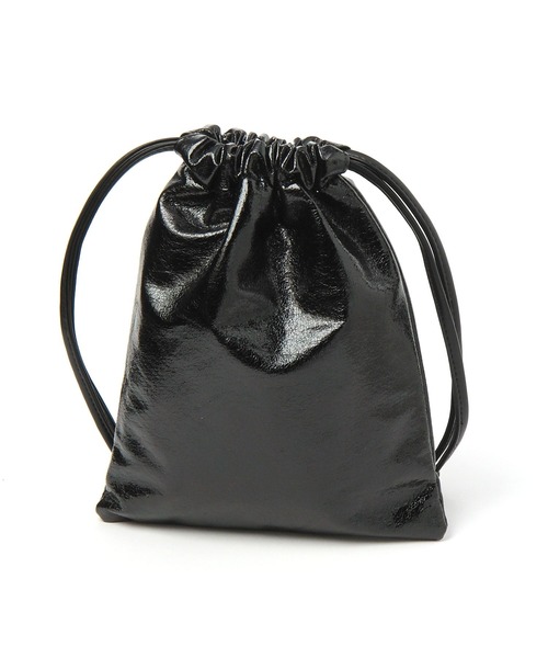 LAKOLE（ラコレ）の「2WAYクラック巾着ショルダー / 990412（ショルダーバッグ・レディース・その他3/ライトグリーン/ホワイト/ブラック・FREE）」の13枚目の写真