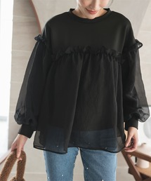 KOBE LETTUCE | オーガンジーボリュームトップス(その他トップス)