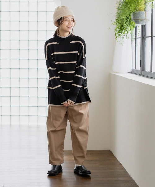 studio CLIP（スタディオクリップ）の「7ゲージ アソートハイネックプルオーバー（ニット/セーター・レディース・その他1/レッド/その他2/グレー・FREE）」の10枚目の写真