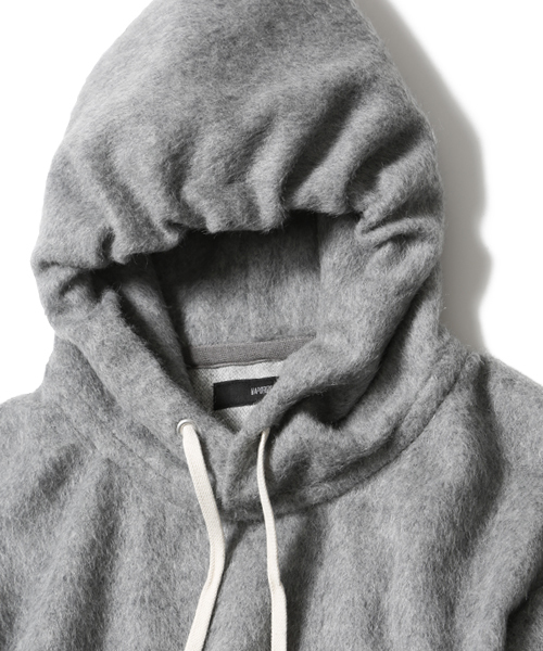 BEAMS(ビームス)の「VAPORIZE / シャギー ウール パーカー(パーカー・メンズ・ネイビー/グレー・LARGE/MEDIUM/SMALL)」の6枚目の写真