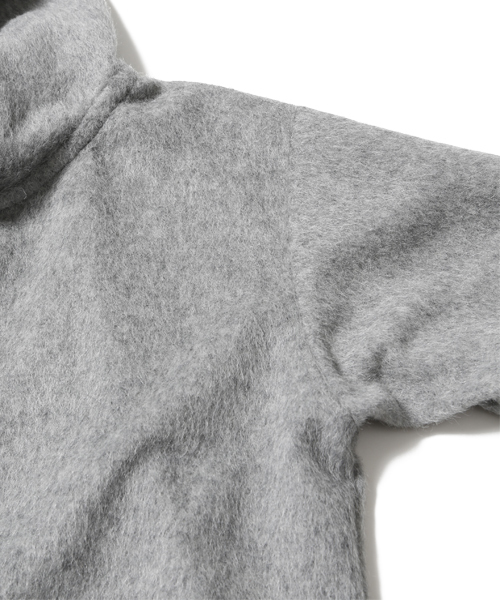 BEAMS(ビームス)の「VAPORIZE / シャギー ウール パーカー(パーカー・メンズ・ネイビー/グレー・LARGE/MEDIUM/SMALL)」の3枚目の写真