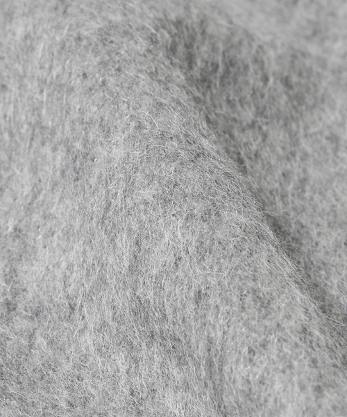 BEAMS(ビームス)の「VAPORIZE / シャギー ウール パーカー(パーカー・メンズ・ネイビー/グレー・LARGE/MEDIUM/SMALL)」の4枚目の写真