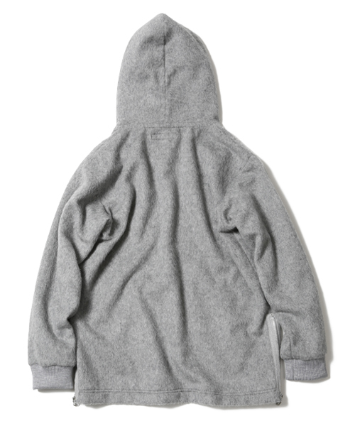 BEAMS(ビームス)の「VAPORIZE / シャギー ウール パーカー(パーカー・メンズ・ネイビー/グレー・LARGE/MEDIUM/SMALL)」の5枚目の写真