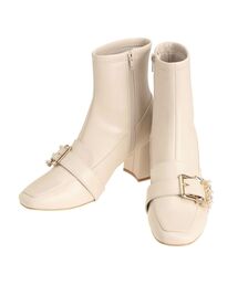 MERCURYDUO | ショートローファーブーツ(ブーツ)