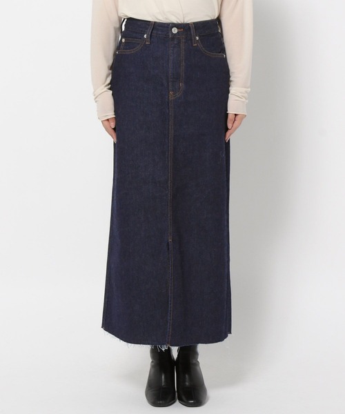 LOWRYS FARM(ローリーズファーム)の「CONEタイトロングスカート 991527(スカート・レディース・ホワイト/ブルー/ネイビー/ブルー系その他・MEDIUM/LARGE)」の14枚目の写真