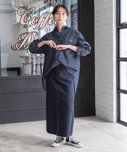 LOWRYS FARM（ローリーズファーム）の「CONEタイトロングスカート