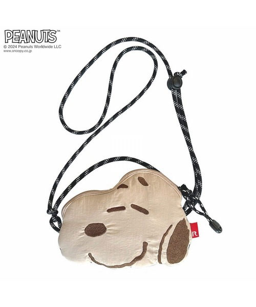 Vintage PEANUTS(ビンテージピーナッツ)の「ルートート/SNOOPY IP.BR.PilloW.Peanuts-9I(ショルダーバッグ・レディース・ホワイト/ベージュ・FREE)」の1枚目の写真