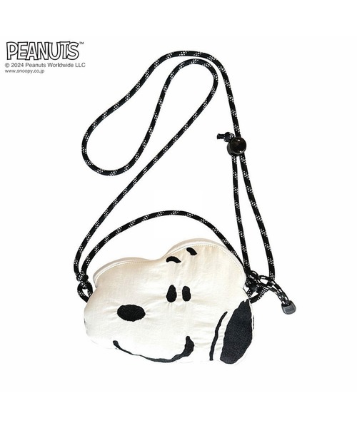 Vintage PEANUTS(ビンテージピーナッツ)の「ルートート/SNOOPY IP.BR.PilloW.Peanuts-9I(ショルダーバッグ・レディース・ホワイト/ベージュ・FREE)」の3枚目の写真