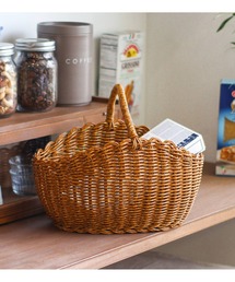 UNBILLION（アンビリオン）の「クレエ Creer / オーバルワンハンドルバスケット L（インテリア雑貨）」