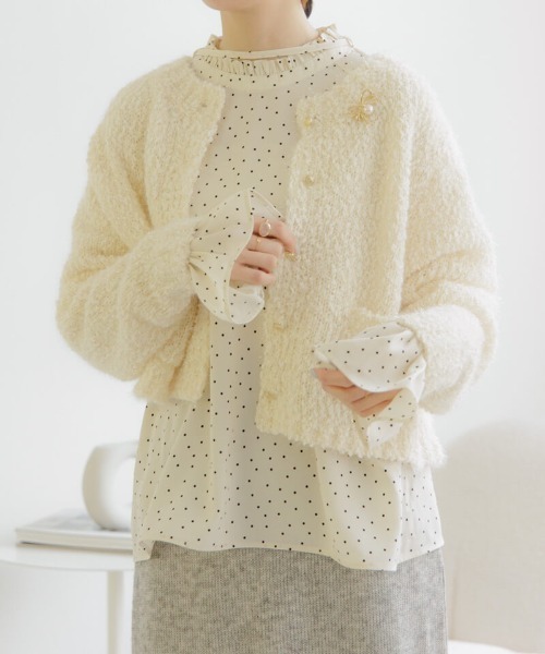 flower（フラワー）の「リボンブローチ（ブローチ/コサージュ・レディース・ゴールド・FREE）」の6枚目の写真