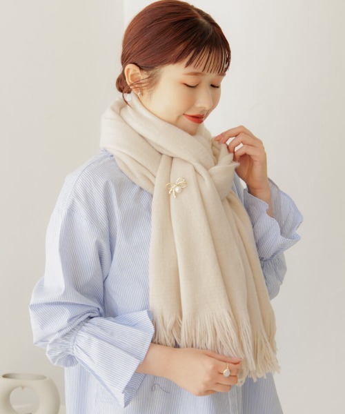 flower（フラワー）の「リボンブローチ（ブローチ/コサージュ・レディース・ゴールド・FREE）」の8枚目の写真