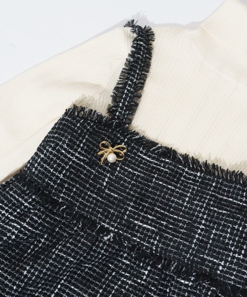 flower（フラワー）の「リボンブローチ（ブローチ/コサージュ・レディース・ゴールド・FREE）」の3枚目の写真