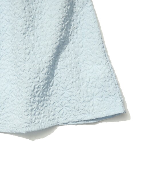 SHOO・LA・RUE（シューラルー）の「◆【110-140cm】エンボス使いドッキングキャミワンピース（ワンピース・キッズ・ブラック/サックスブルー・11/12/13/14）」の10枚目の写真