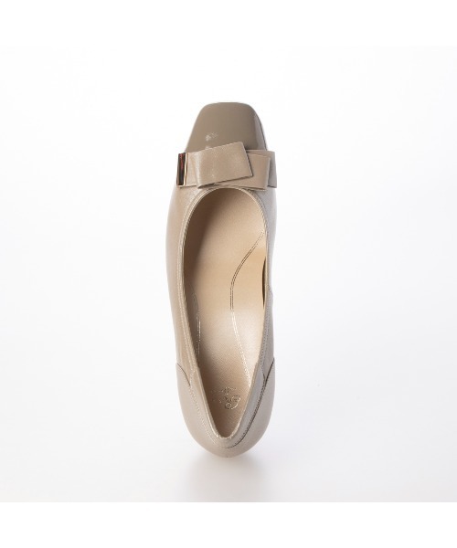 Riz raffinee（リズラフィーネ）の「【新色追加】スクエアトゥモチーフパンプス（パンプス・レディース・ブラック/ベージュ系その他7/トリコロール/ブラック系その他/デザートカモ・23cm/22.5cm/24cm/23.5cm/24.5cm）」の9枚目の写真