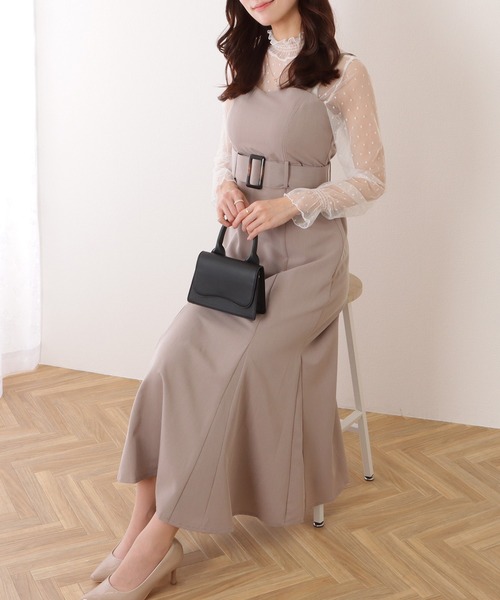 Lace Ladies(レースレディース)の「プチハイネック メロウ フリル 総レース プルオーバー(その他トップス・レディース・アイボリー/ホワイト・M/XL)」の14枚目の写真