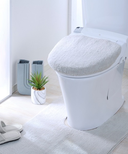 セール】【ジャンボマット】ふわふわマイクロ素材のトイレマット