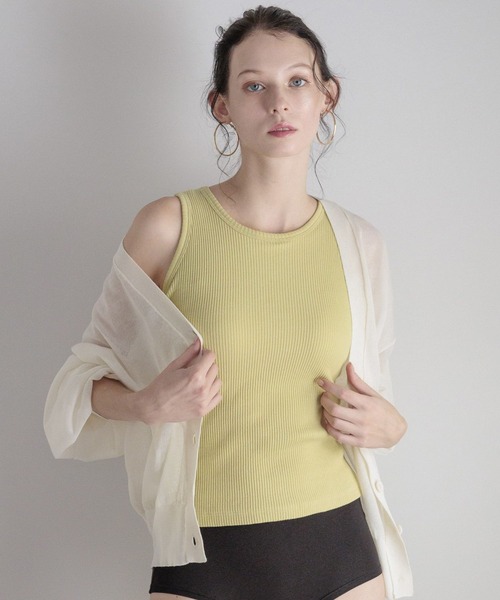 セール】【bijorie】カップ付きアメスリ／NEW BASIC series 24SS