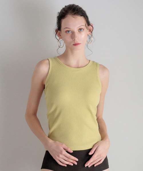 bijorie】カップ付きアメスリ／NEW BASIC series 24SS（タンク