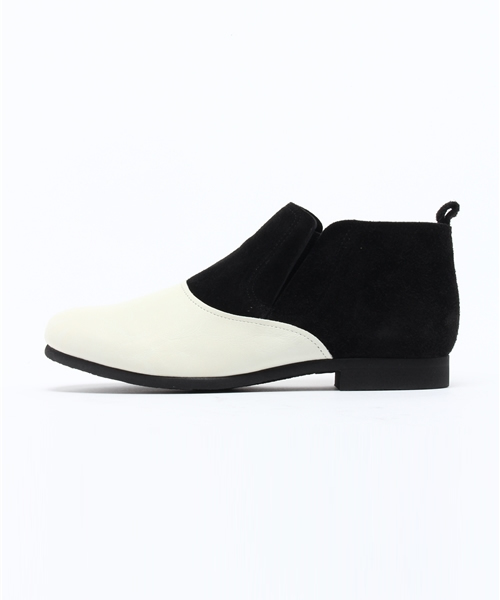 HIPS（ヒップス）の「サイドゴアソフトレザーシューズ（その他シューズ・レディース・ダークブラウン/ブラック/ホワイト×ブラック/グレー/ブラウン系その他/グレイッシュベージュ・24.5cm/23.5cm/22.5cm/24cm/23cm）」の7枚目の写真