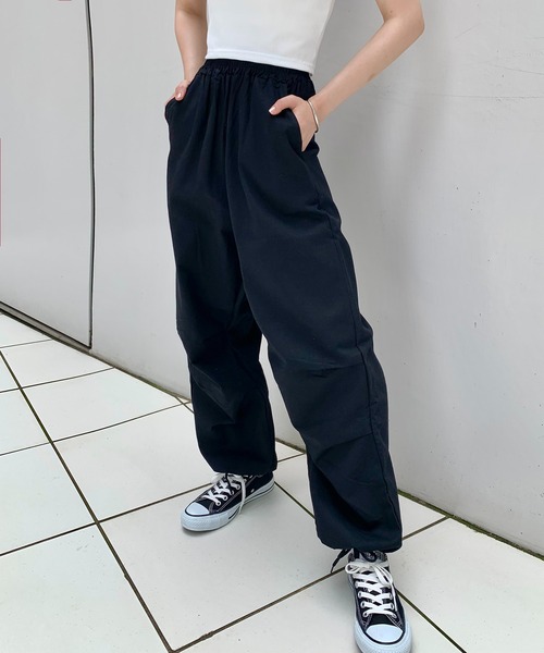 SHEPP(シープ)の「スーパーワイド ジョガーパンツ ユニセックス(その他パンツ・レディース・ブラック/ホワイト・M/L/S)」の18枚目の写真