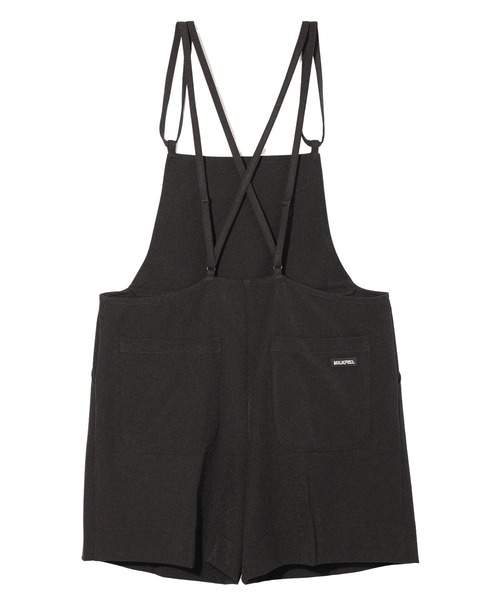 MILKFED.(ミルクフェド)の「DOUBLE STRAP SHORT OVERALLS(サロペット/オーバーオール・レディース・ベージュ/ブラック/グレー・ONE SIZE)」の5枚目の写真