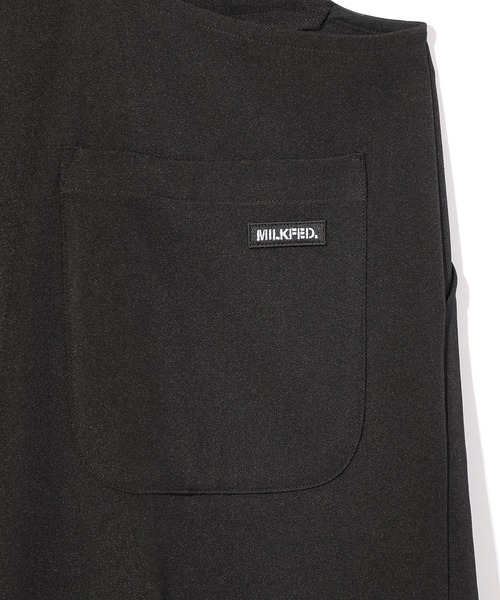 MILKFED.(ミルクフェド)の「DOUBLE STRAP SHORT OVERALLS(サロペット/オーバーオール・レディース・ベージュ/ブラック/グレー・ONE SIZE)」の13枚目の写真