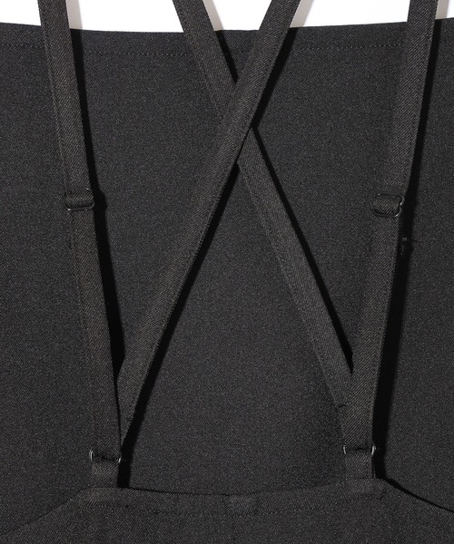 MILKFED.(ミルクフェド)の「DOUBLE STRAP SHORT OVERALLS(サロペット/オーバーオール・レディース・ベージュ/ブラック/グレー・ONE SIZE)」の10枚目の写真