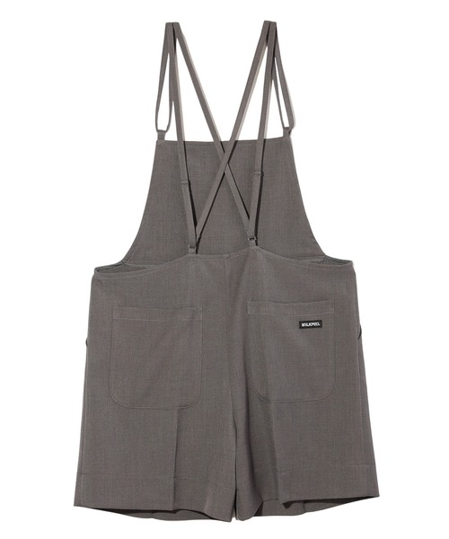 MILKFED.(ミルクフェド)の「DOUBLE STRAP SHORT OVERALLS(サロペット/オーバーオール・レディース・ベージュ/ブラック/グレー・ONE SIZE)」の11枚目の写真