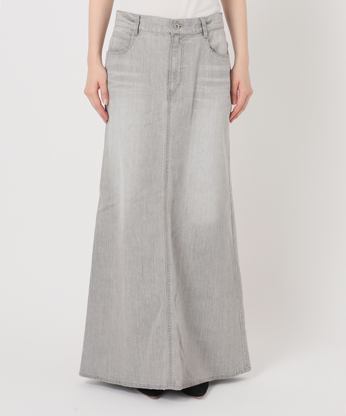 AP STUDIO（エーピーストゥディオ）の「Lt.Grayデニムスカート（スカート・レディース・ライトグレー・38/40/36）」の13枚目の写真