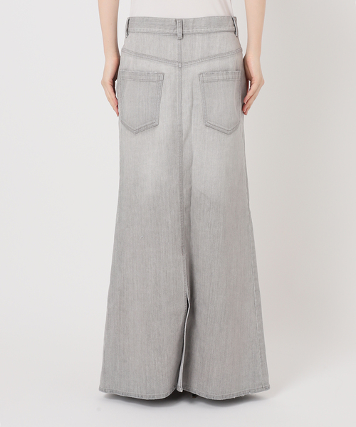 AP STUDIO（エーピーストゥディオ）の「Lt.Grayデニムスカート（スカート・レディース・ライトグレー・38/40/36）」の15枚目の写真