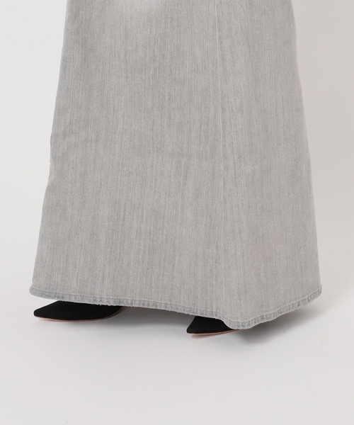 AP STUDIO（エーピーストゥディオ）の「Lt.Grayデニムスカート（スカート・レディース・ライトグレー・38/40/36）」の21枚目の写真