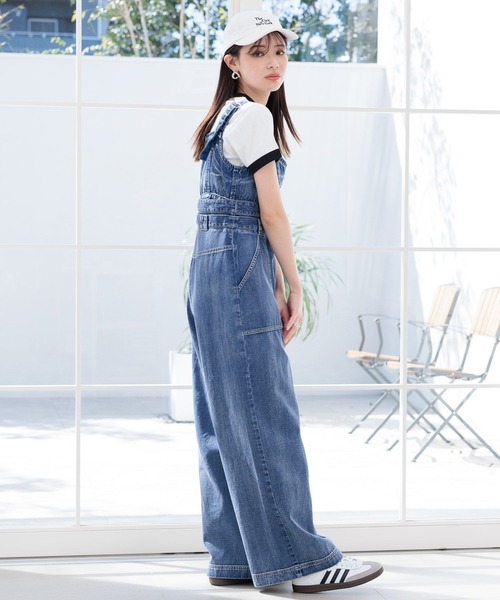 RAGEBLUE（レイジブルー）の「2WAY/ビスチェセットデニムサロペット