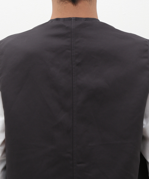SEEALL(シーオール)の「【SEEALL / シーオール】POCKET GILET(その他アウター・メンズ・ブラック系その他・FREE)」の11枚目の写真