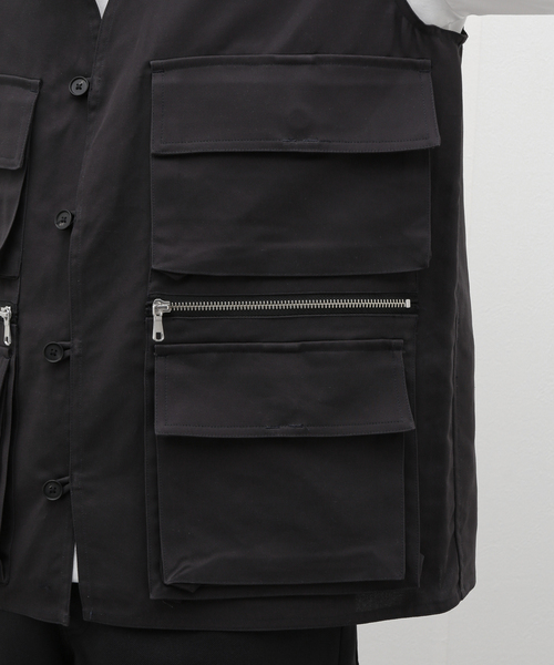 SEEALL(シーオール)の「【SEEALL / シーオール】POCKET GILET(その他アウター・メンズ・ブラック系その他・FREE)」の13枚目の写真