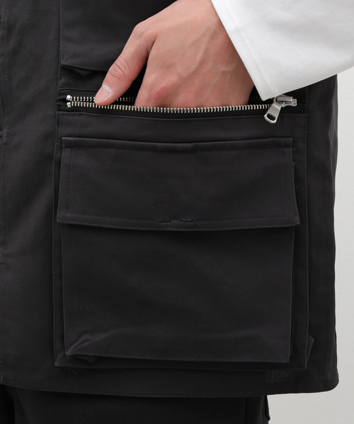 SEEALL(シーオール)の「【SEEALL / シーオール】POCKET GILET(その他アウター・メンズ・ブラック系その他・FREE)」の16枚目の写真