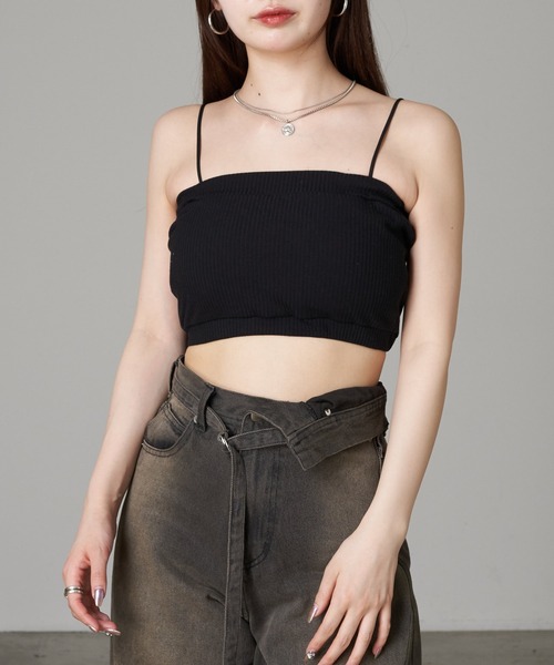 RAY CASSIN（レイカズン）の「マルチウェイチューブトップ（チューブトップ・レディース・ブラック/ホワイト・FREE）」の22枚目の写真