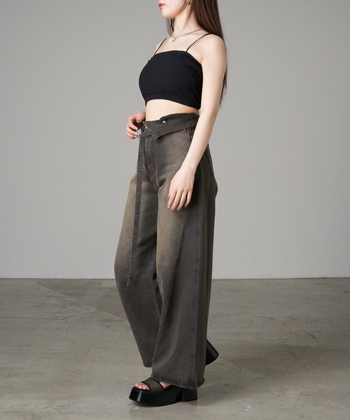 RAY CASSIN（レイカズン）の「マルチウェイチューブトップ（チューブトップ・レディース・ブラック/ホワイト・FREE）」の19枚目の写真