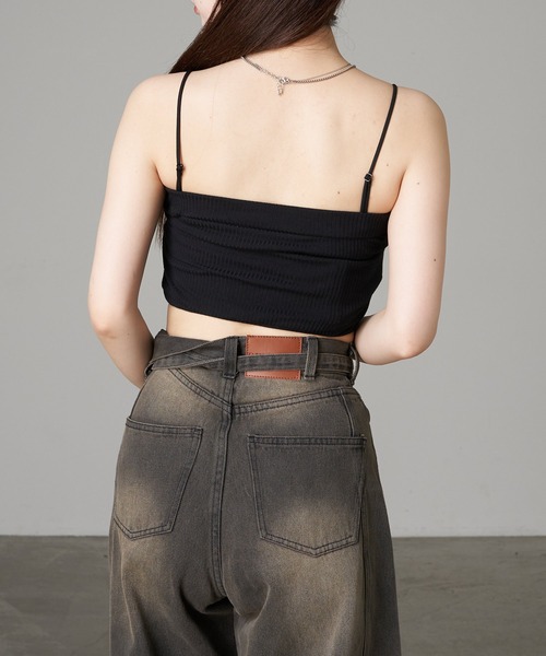 RAY CASSIN（レイカズン）の「マルチウェイチューブトップ（チューブトップ・レディース・ブラック/ホワイト・FREE）」の21枚目の写真