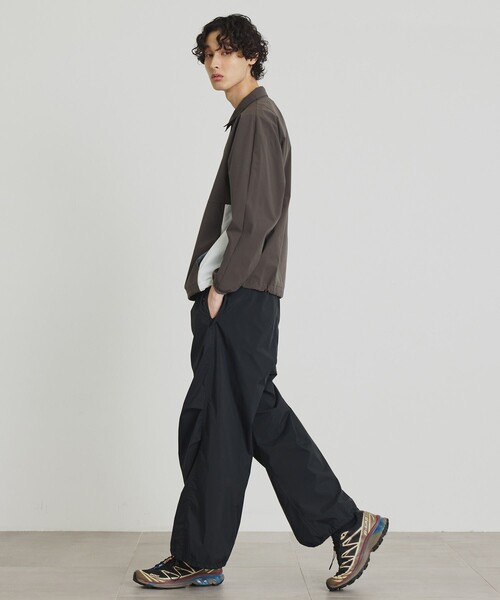 約2.4万★極美品★パブリックトウキョウ　ワイドパンツ　スリットライン　カーゴ 極美品☆パブリックトウキョウ ワイドパンツ スリットライン