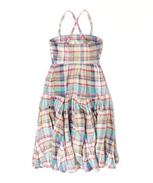 POLO RALPH LAUREN（ポロ ラルフ ローレン）の「チェック リネン ミディ ドレス（ドレス・レディース・マルチ・00/8/6/4/0/2）」の11枚目の写真