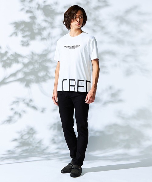 HIDEAWAYS NICOLE（ハイダウェイニコル）の「BIGヘリンボンハイストレッチパンツ（その他パンツ・メンズ・ブラック/ホワイト×ブラック/チャコールグレー×ブラック・X-LARGE/LARGE/MEDIUM/SMALL）」の9枚目の写真