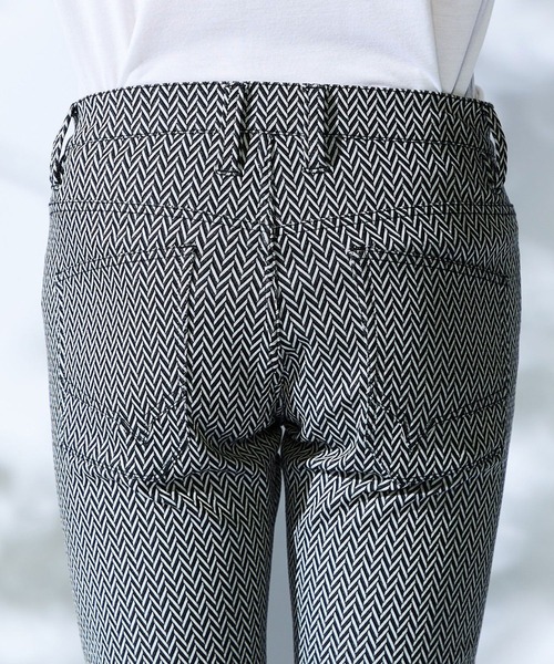 HIDEAWAYS NICOLE（ハイダウェイニコル）の「BIGヘリンボンハイストレッチパンツ（その他パンツ・メンズ・ブラック/ホワイト×ブラック/チャコールグレー×ブラック・X-LARGE/LARGE/MEDIUM/SMALL）」の13枚目の写真