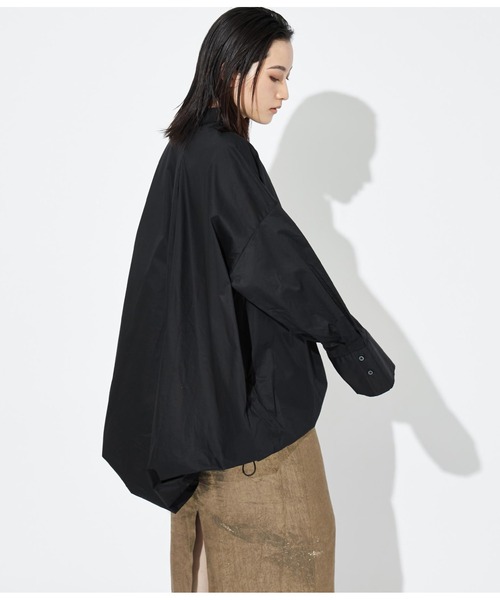 Settimissimo（セッティミッシモ）の「バルーンシルエット オーバーサイズ シャツ ブラウス（シャツ/ブラウス・レディース・ブラック/オフホワイト・FREE）」の22枚目の写真