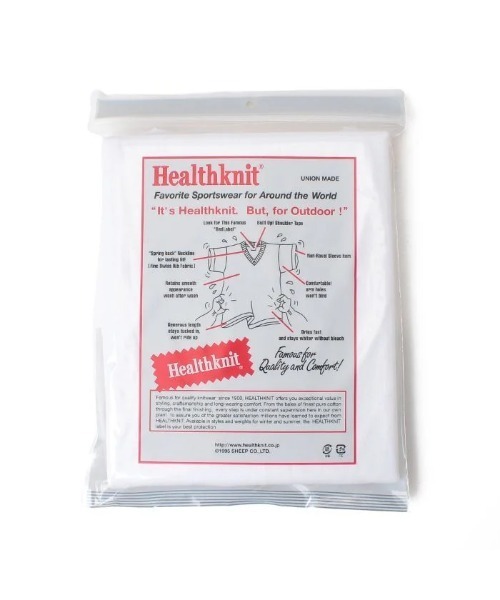 Healthknit(ヘルスニット)の「【 HealthKnit / ヘルスニット 】 ベーシック 2Pパック Vネック 半袖Tシャツ SIP #2-2202(Tシャツ/カットソー・メンズ・グレー/オフホワイト/ブラック/ネイビー・S/M/L)」の7枚目の写真