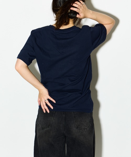Healthknit(ヘルスニット)の「【 HealthKnit / ヘルスニット 】 ベーシック 2Pパック Vネック 半袖Tシャツ SIP #2-2202(Tシャツ/カットソー・メンズ・グレー/オフホワイト/ブラック/ネイビー・S/M/L)」の14枚目の写真